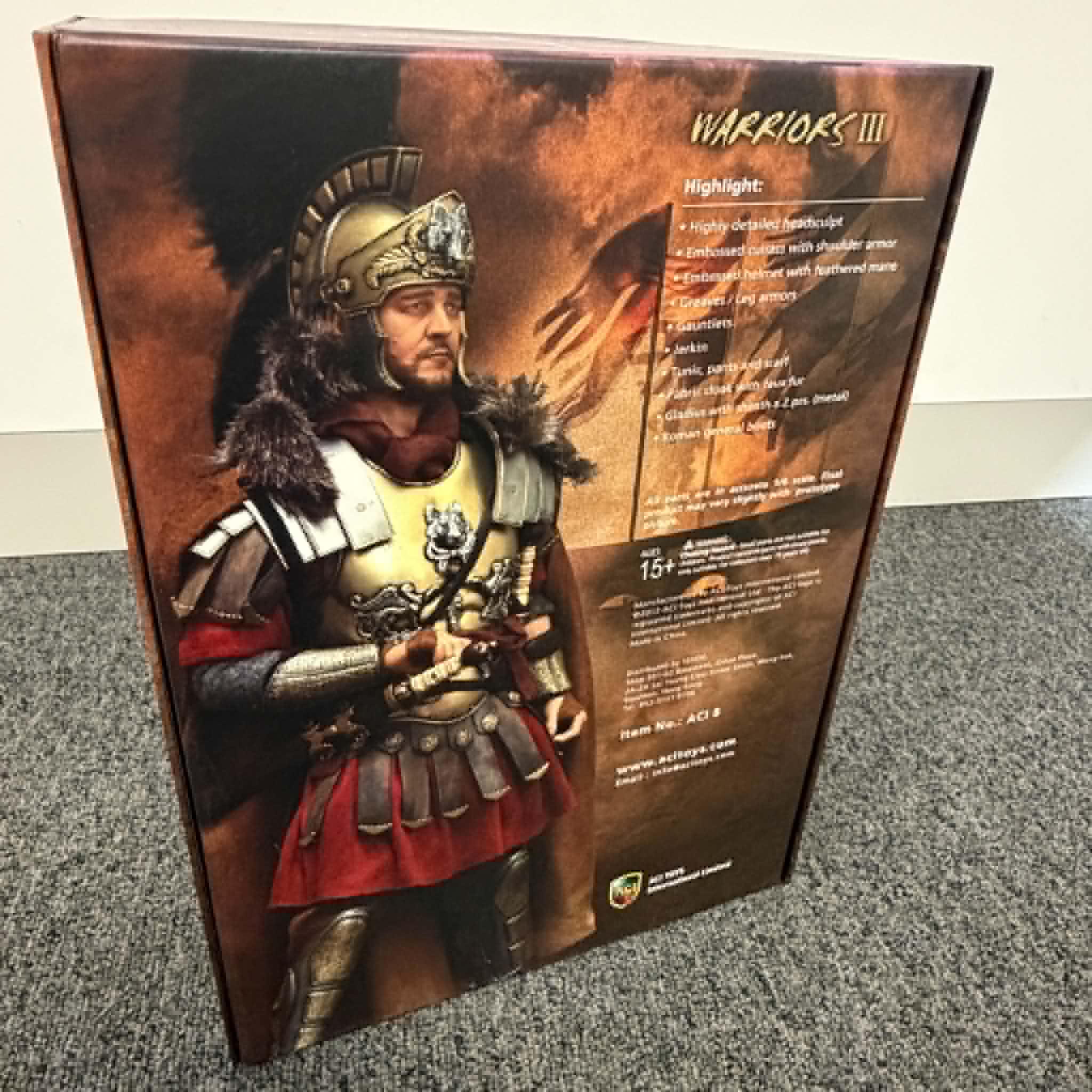 ACI Warriors Roman General Russell Crowe 1/6 Scale Figure - Image 2