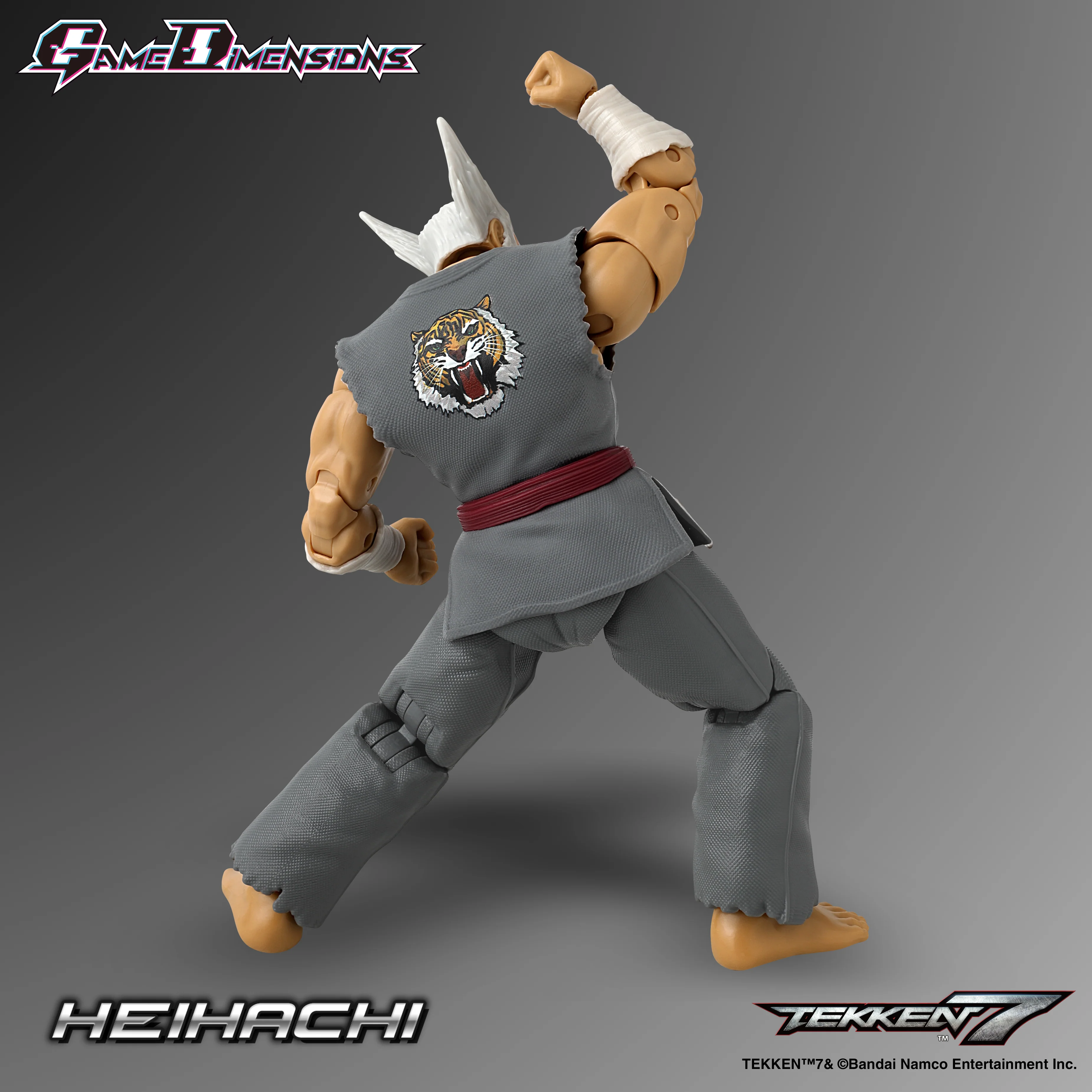Tekken Game Dimensions 6" Heihachi Mishima - Image 3