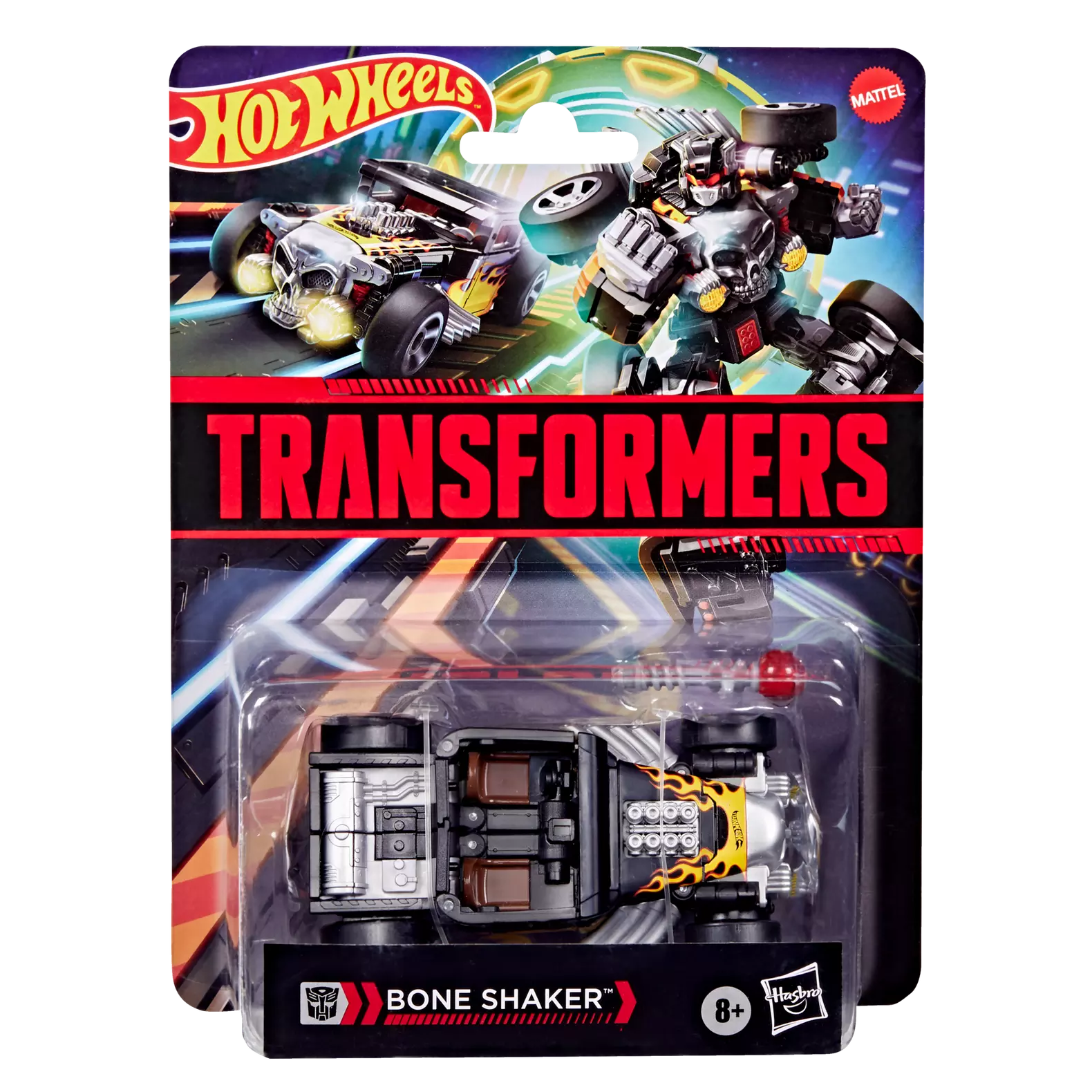 Transformers X Hot Wheels Bone Shaker
