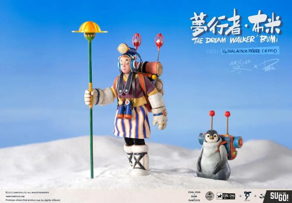 Damtoys Bumi The Dream Walker Light Sleep Version 1/12 Scale Collectible Figure - Image 3