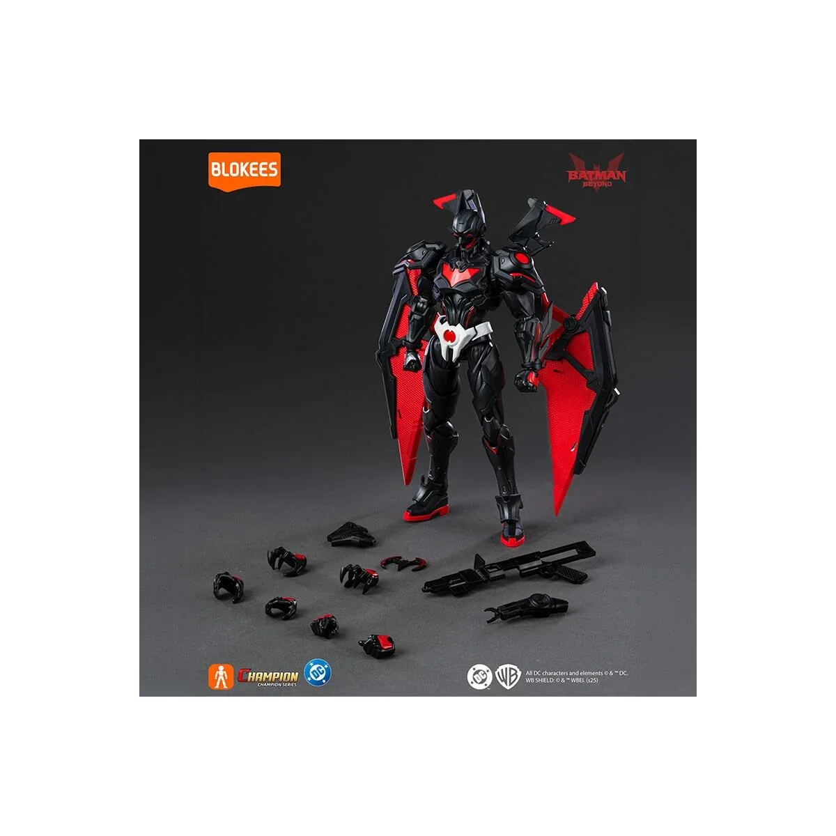 DC Blokees Champion Class 02 Batman Beyond Model Kit - Image 2