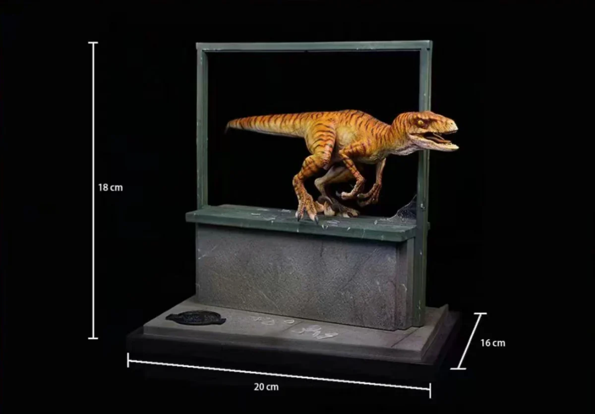 Dino Dream Jurassic Park The Lost World Raptor On The Window 1/15 Scale Resin Model - Image 3