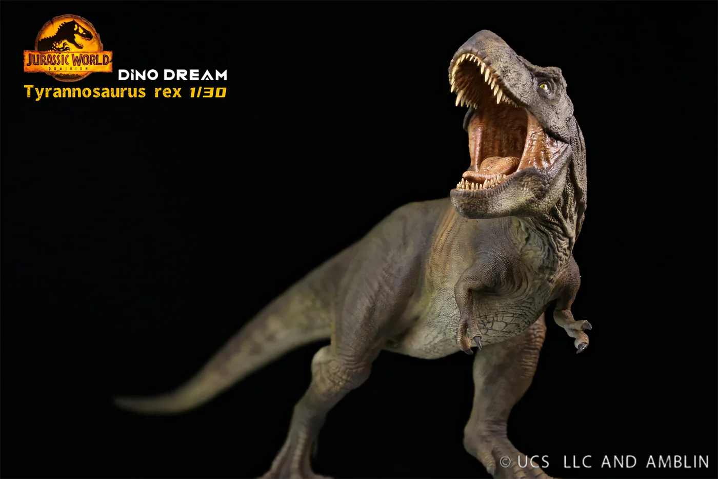 Dino Dream Jurassic World Dominion Tyrannosaurus Rex 1/30 Scale Resin Model - Image 5