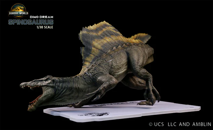 Dino Dream Jurassic World Rebirth Spinosaurus Attack Version 1/30 Scale Resin Model - Image 2