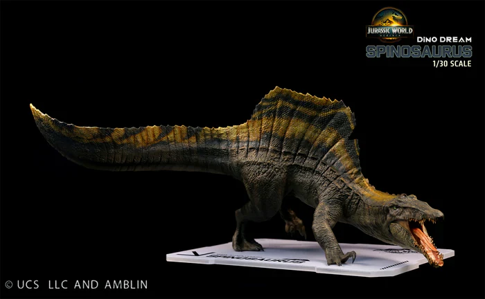 Dino Dream Jurassic World Rebirth Spinosaurus Attack Version 1/30 Scale Resin Model - Image 3