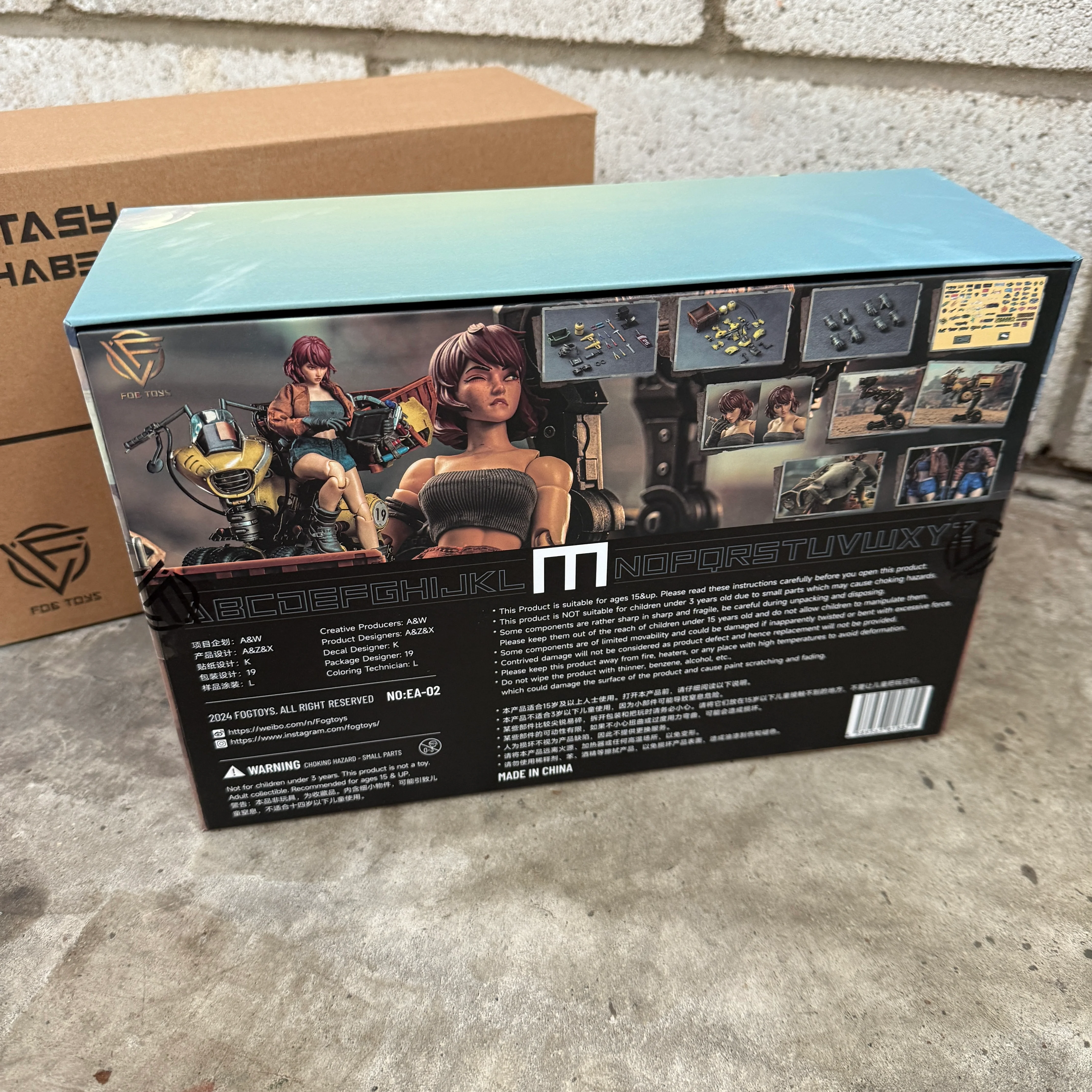 FogToys Fantasy Alphabet Series M 1/12 Scale Figure and Vehicle Set - Image 2