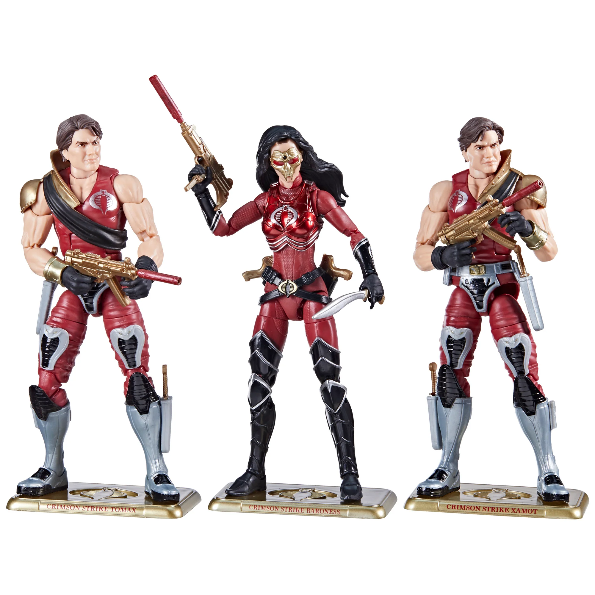 G.I. Joe Classified Series G.I. Joe Classified Series Crimson Strike Team: Baroness, Tomax, & Xamot - Image 4