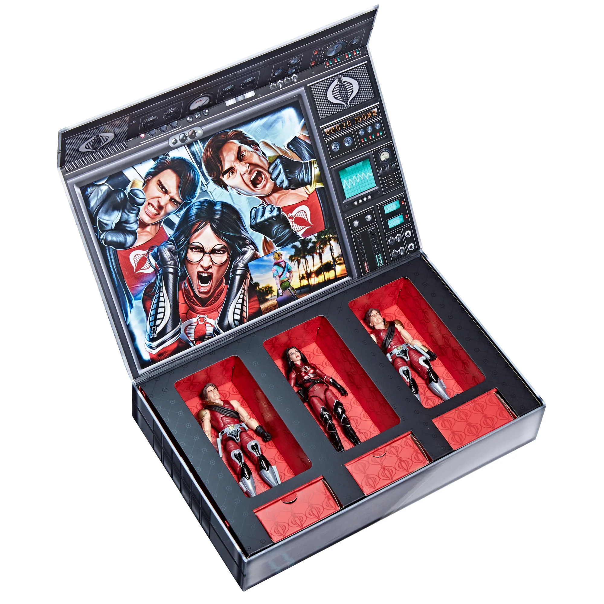G.I. Joe Classified Series G.I. Joe Classified Series Crimson Strike Team: Baroness, Tomax, & Xamot - Image 6