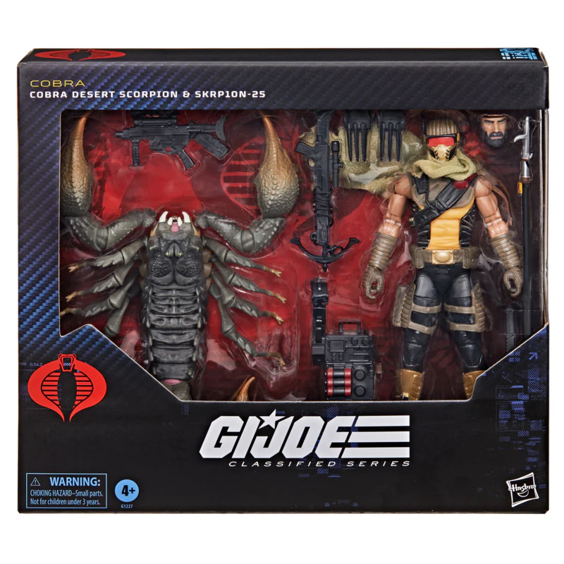 G.I. Joe Classified Series Scorpion & SKRP1ON-25
