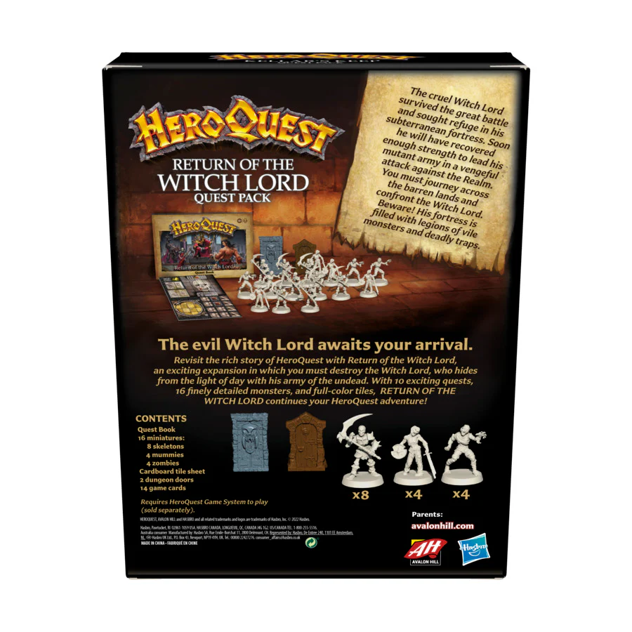 HeroQuest Return of the Witch Lord Quest Pack - Image 3
