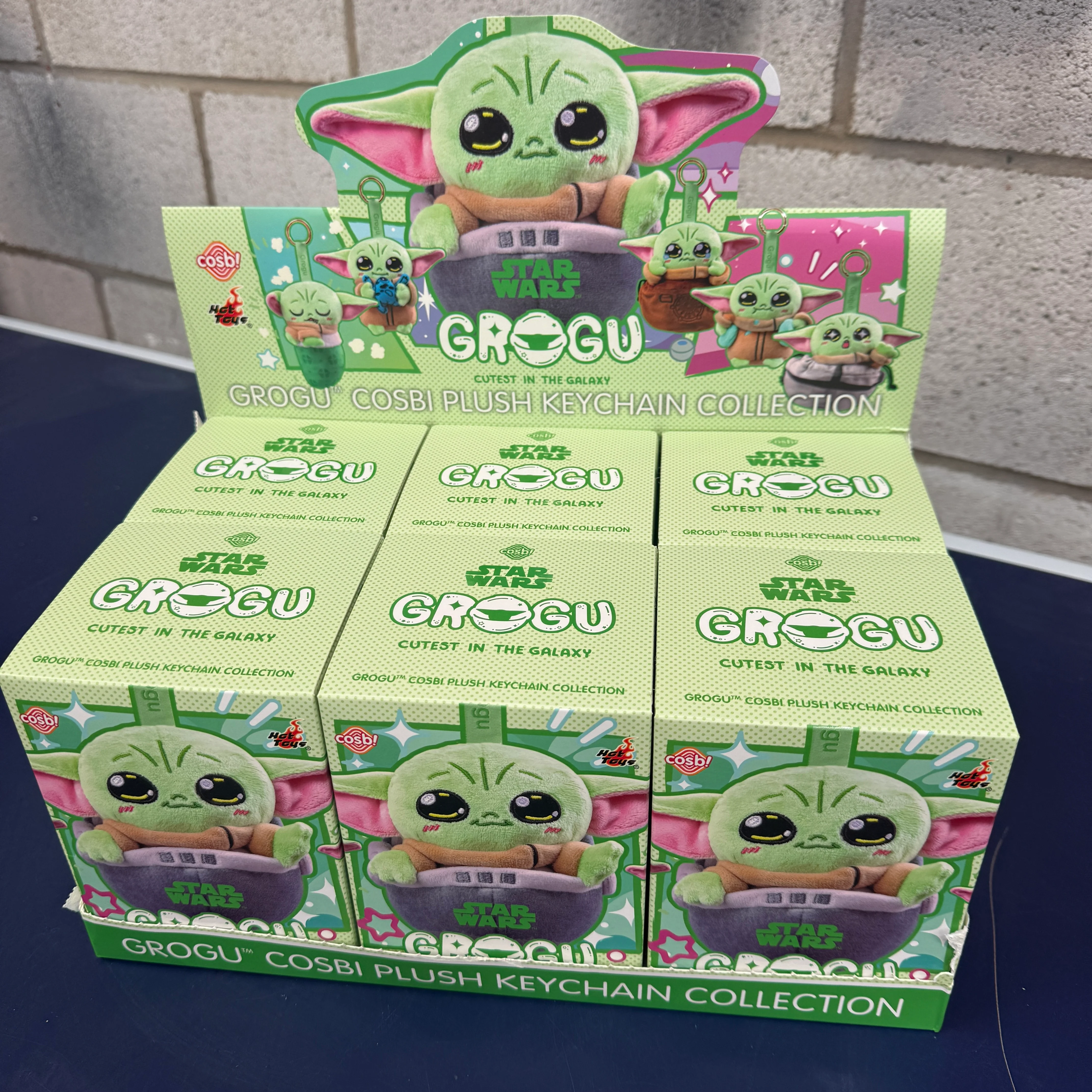 Hot Toys Cosbi Grogu Plush Keychain Collection Blind Box RANDOM SINGLE BLIND BOX - Image 2