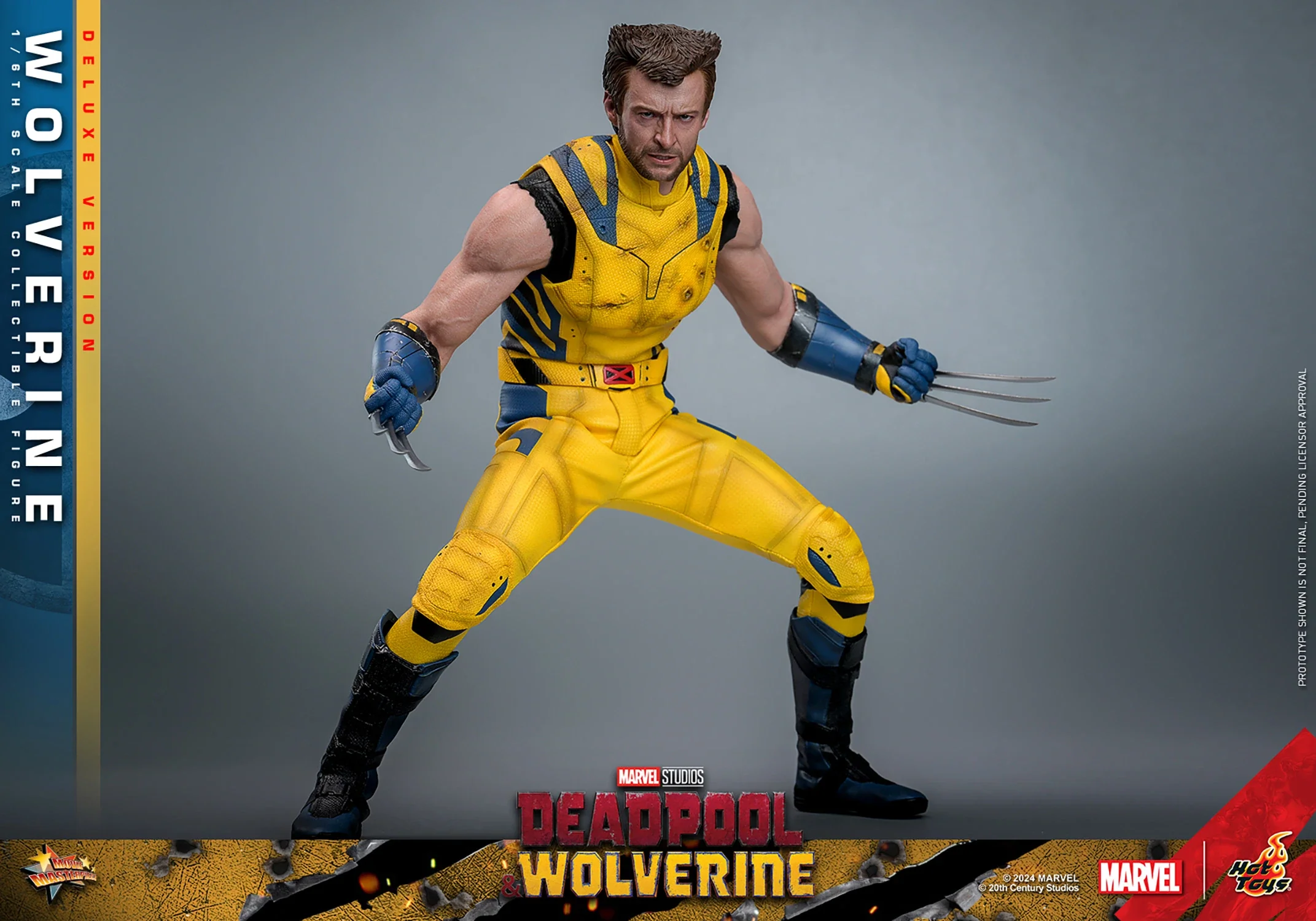 Hot Toys Deadpool and Wolverine Wolverine Deluxe Version MMS754 1/6 Scale Collectible Figure IMPORT STOCK - Image 5