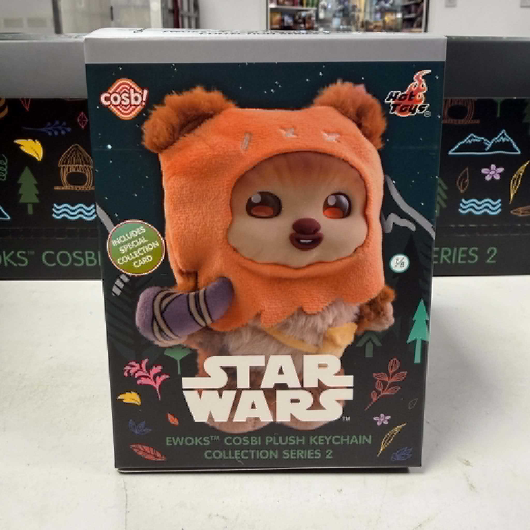 Hot Toys Ewoks Cosbi Plush Keychain Collection Series 2 Blind Box RANDOM SINGLE BLIND BOX - Image 2