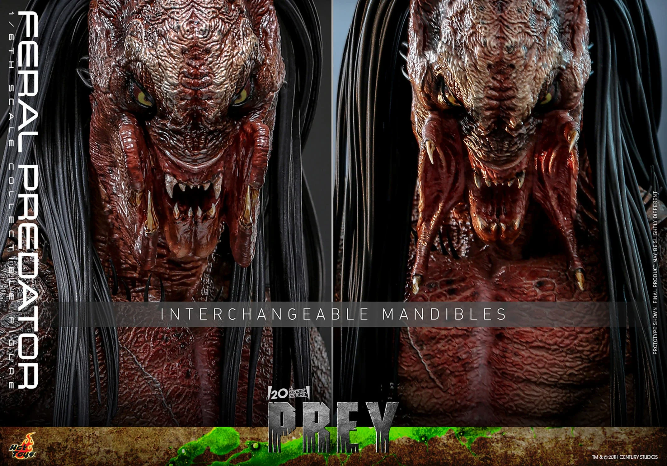 Hot Toys Prey Feral Predator TMS114 1/6 Scale Collectible Figure IMPORT STOCK - Image 5