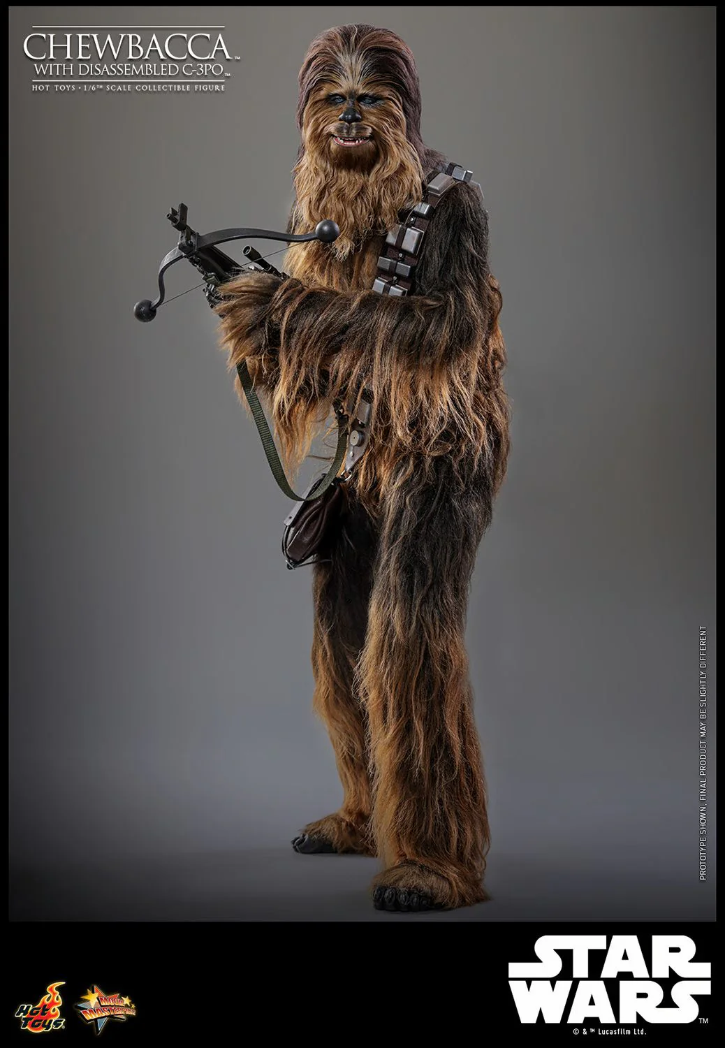 Hot Toys MMS766 Star Wars Chewbacca with Disassembled C-3PO 1/6 Scale Collectible Figure IMPORT STOCK - Image 3
