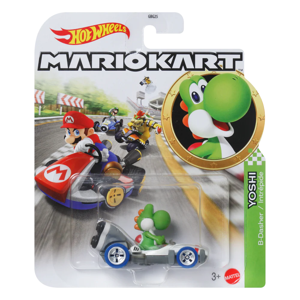 Hot Wheels MarioKart Yoshi B-Dasher