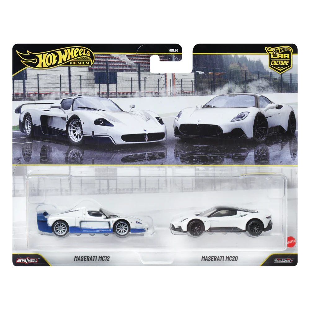 Hot Wheels Premium Car Culture Maserati MC12 & Maserati MC20