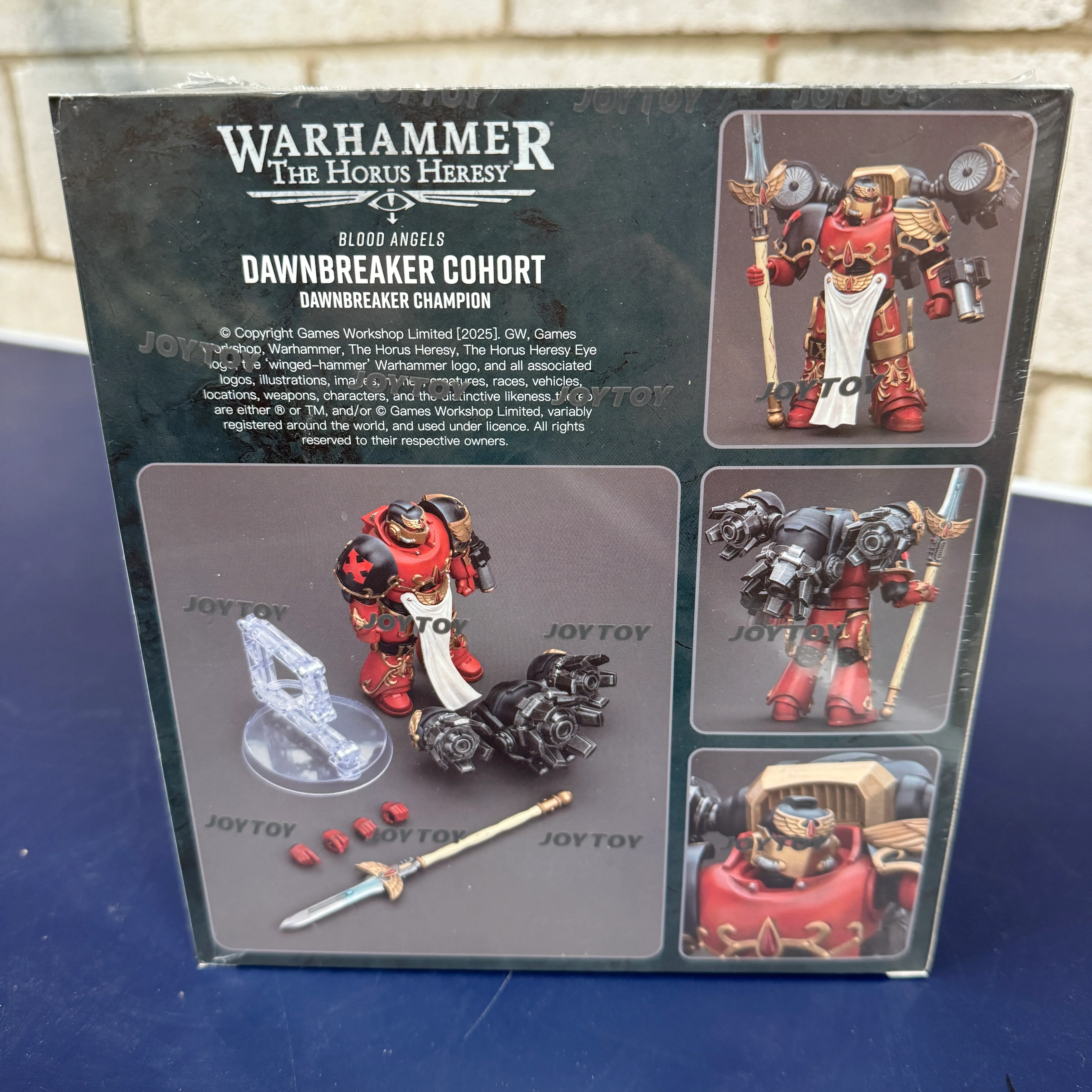JOYTOY 1/18 Warhammer Blood Angels Dawnbreaker Cohort Dawnbreaker Champion - Image 2