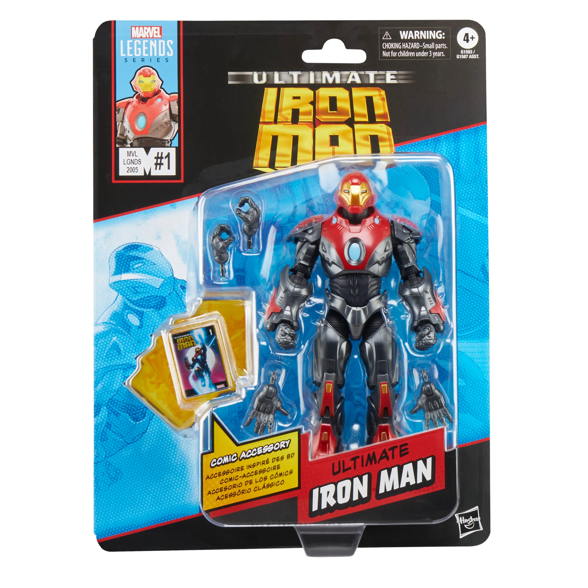 Marvel Legends (Mini Comic Wave) Ultimate Iron Man CASE OF 6