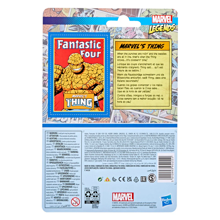 Marvel Legends Retro 3.75" The Thing - Image 3