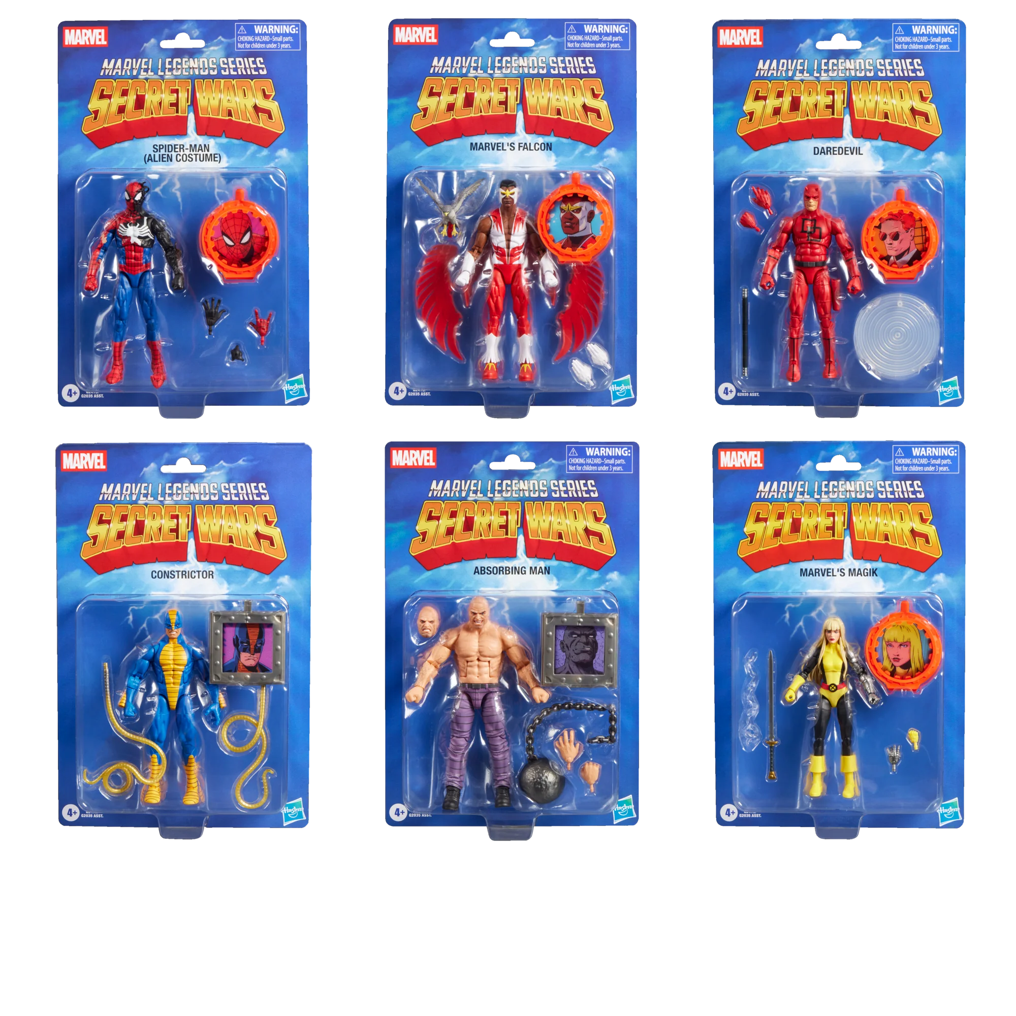 Marvel Legends Secret Wars Wave 2 Set of 6 IMPORT STOCK