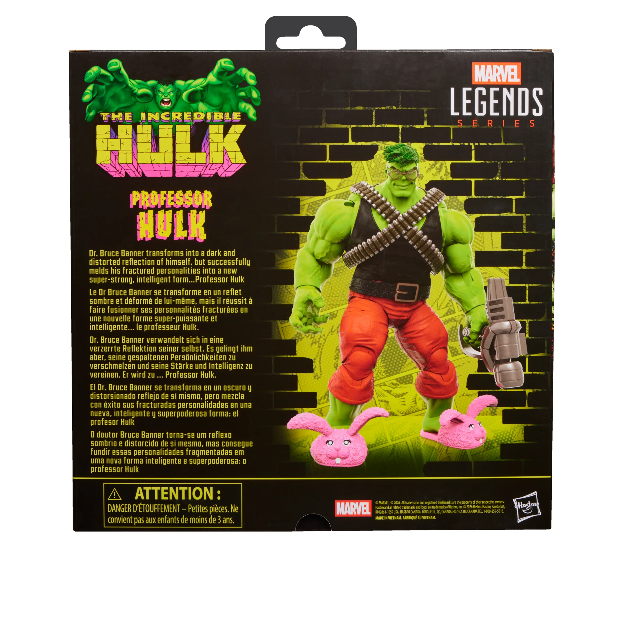 Marvel Legends (The Incredible Hulk) Professor Hulk IMPORT STOCK - Image 3