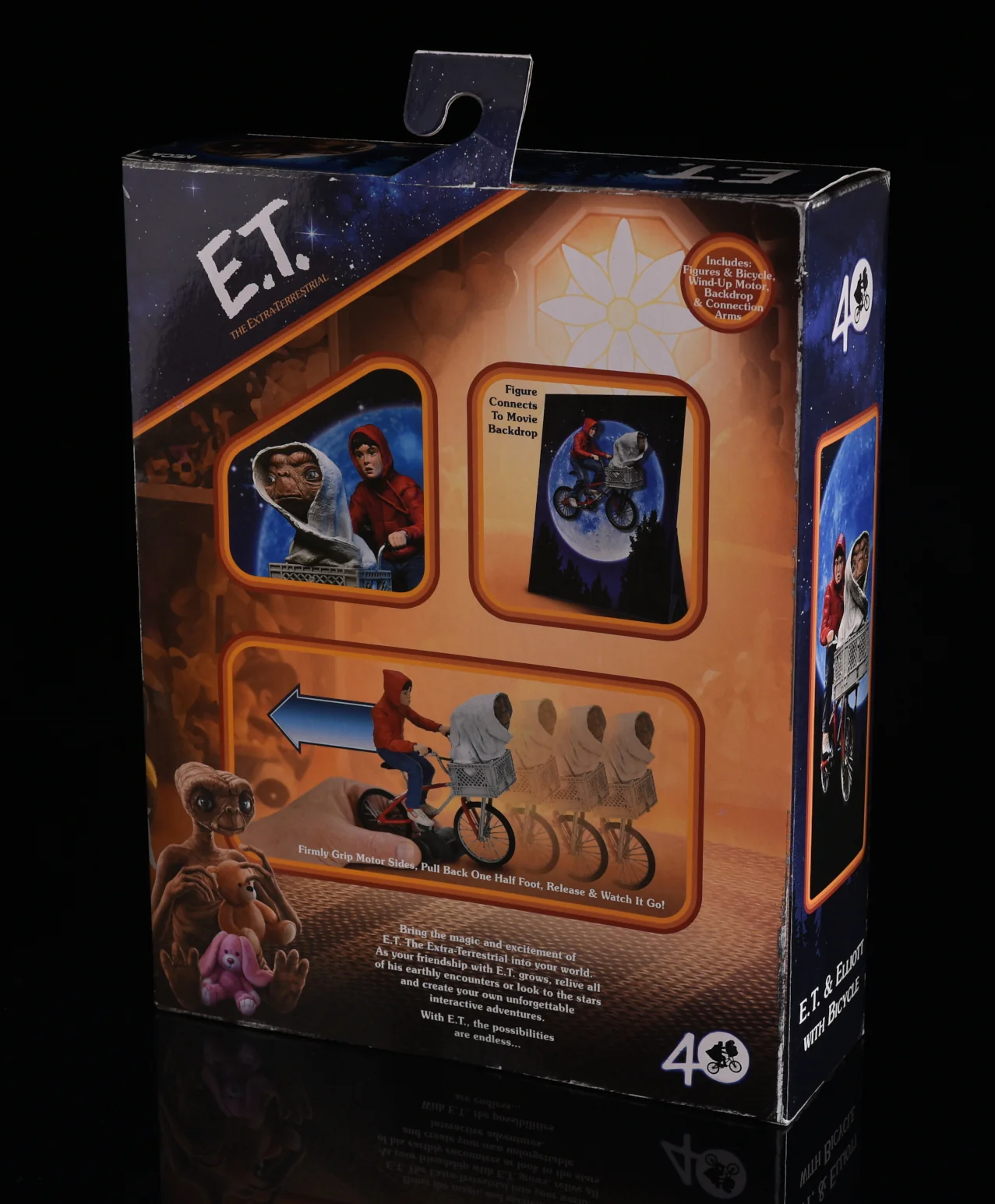 Neca E.T. Ultimate Elliot and Bike with E.T. - Image 2