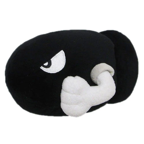 Nintendo Super Mario Allstars Bullet Bill 6" Plush
