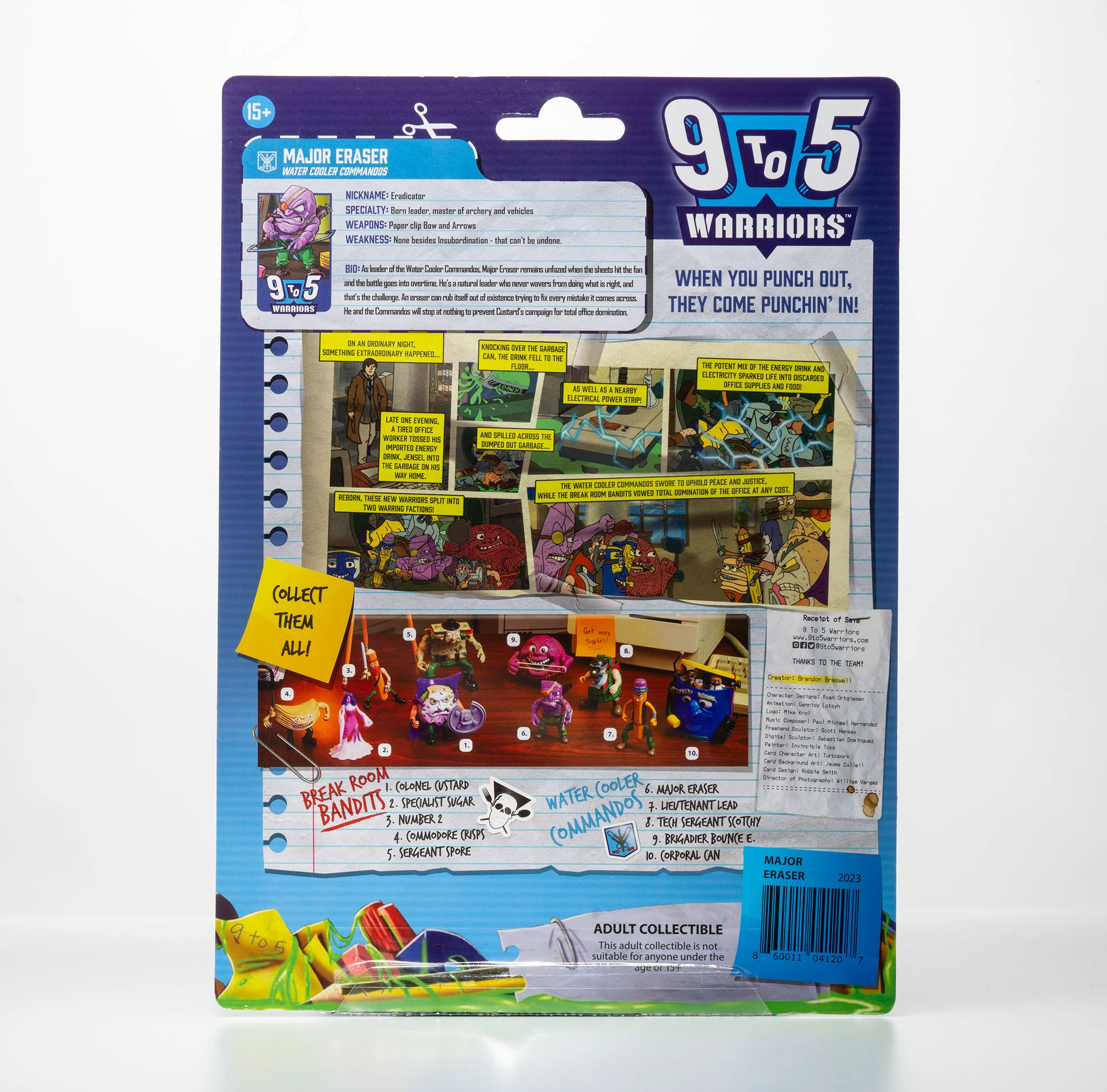 9 to 5 Warriors Major Eraser - Image 6