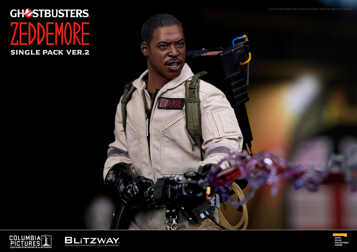 PRE-ORDER Blitzway Ghostbusters 2.0 Winston Zeddemore 1/6 Scale Collectible Figure - Image 3