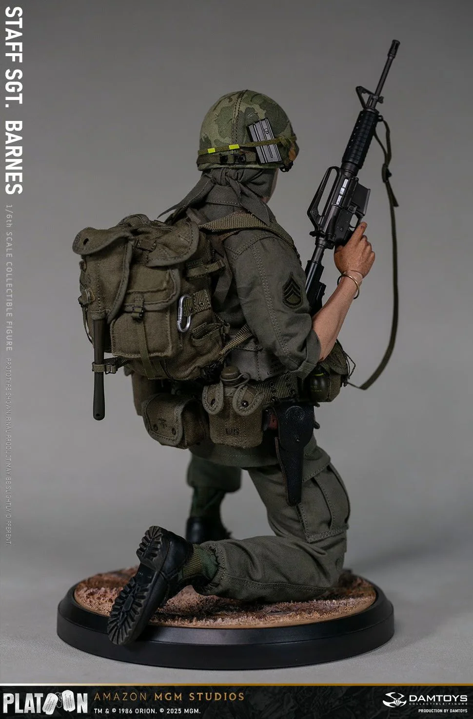 PRE-ORDER Damtoys Platoon Staff Sergeant Barnes 1/6 Scale Collectible Figure - Image 4