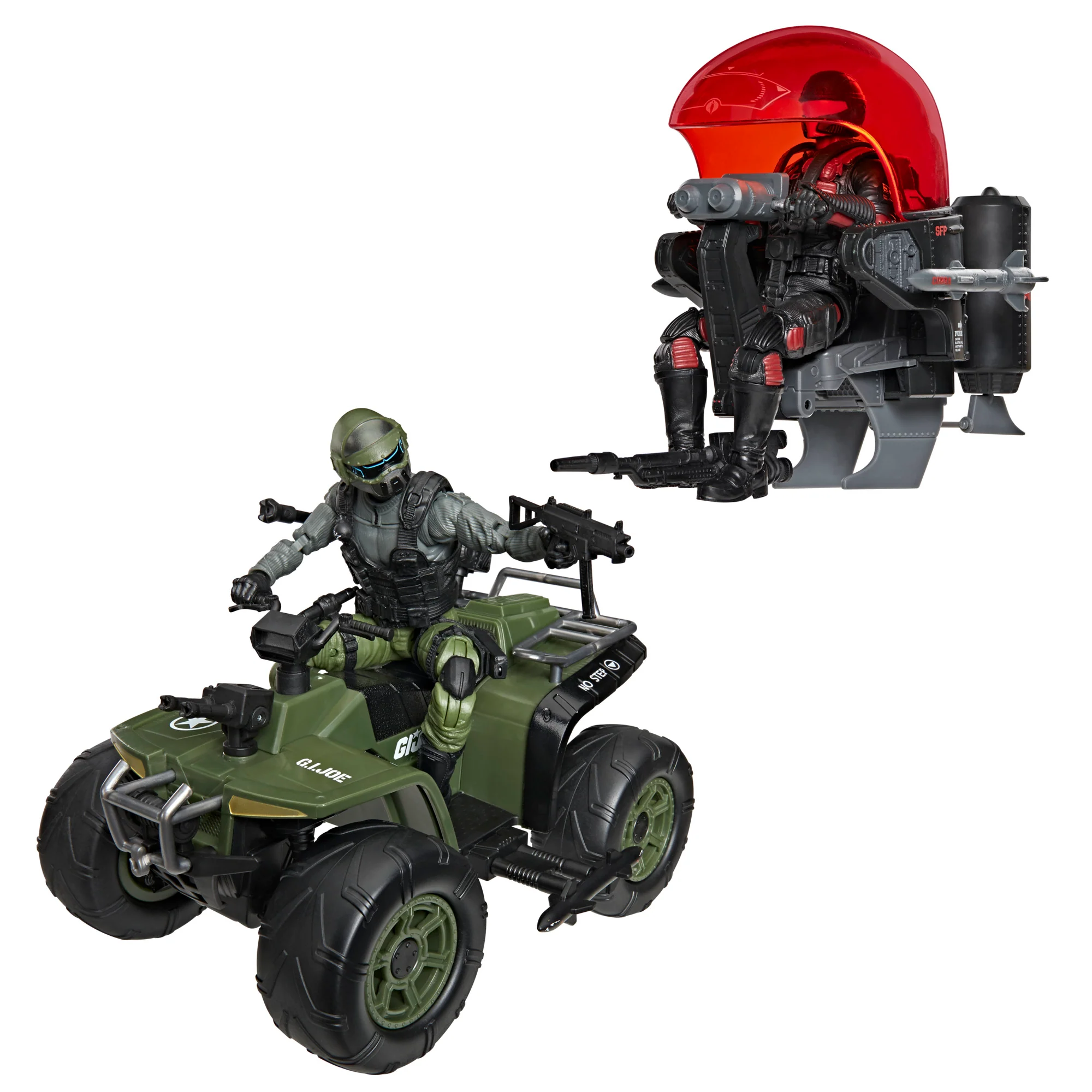 PRE-ORDER G.I. Joe Classified Series G.I. Joe VS Cobra Commander Pack (ATV & Trubble Bubble) - Image 5