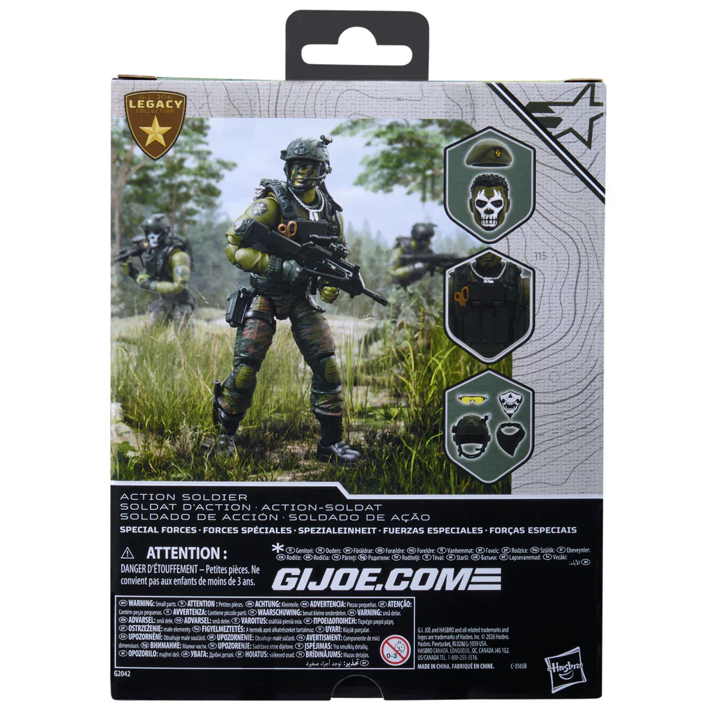 PRE-ORDER G.I. Joe Classified Series Legacy Action Soldier Special Forces - Image 3