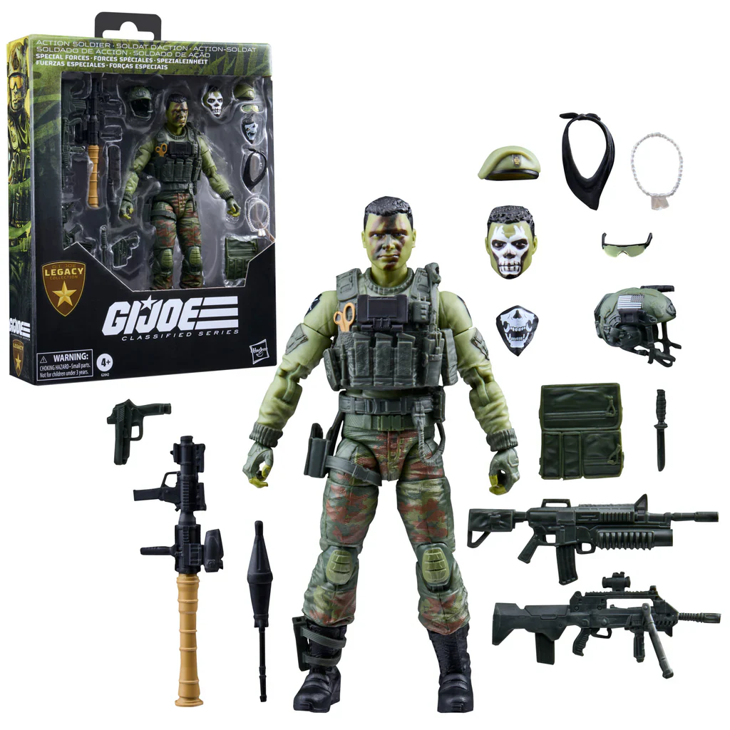 PRE-ORDER G.I. Joe Classified Series Legacy Action Soldier Special Forces - Image 4