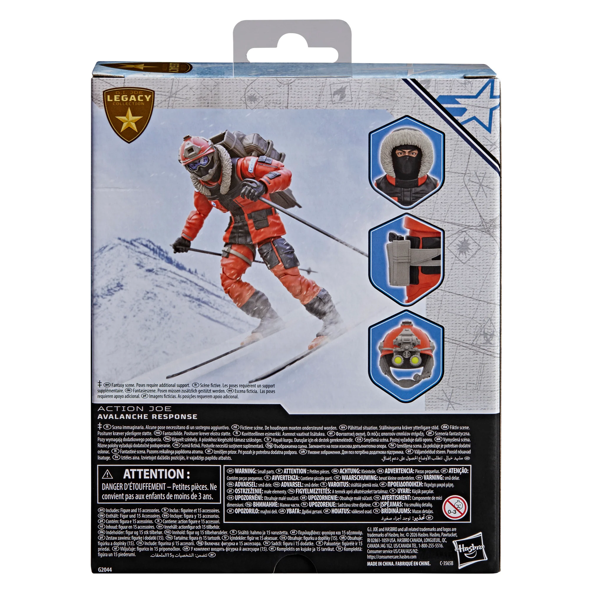 PRE-ORDER G.I. Joe Classified Series Legacy Avalanche Response - Image 3