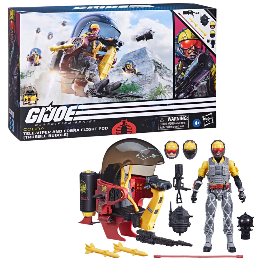 G.I. Joe Classified Series Tele Viper & Cobra Flight Pod (Trubble Bubble) V2 - Image 3