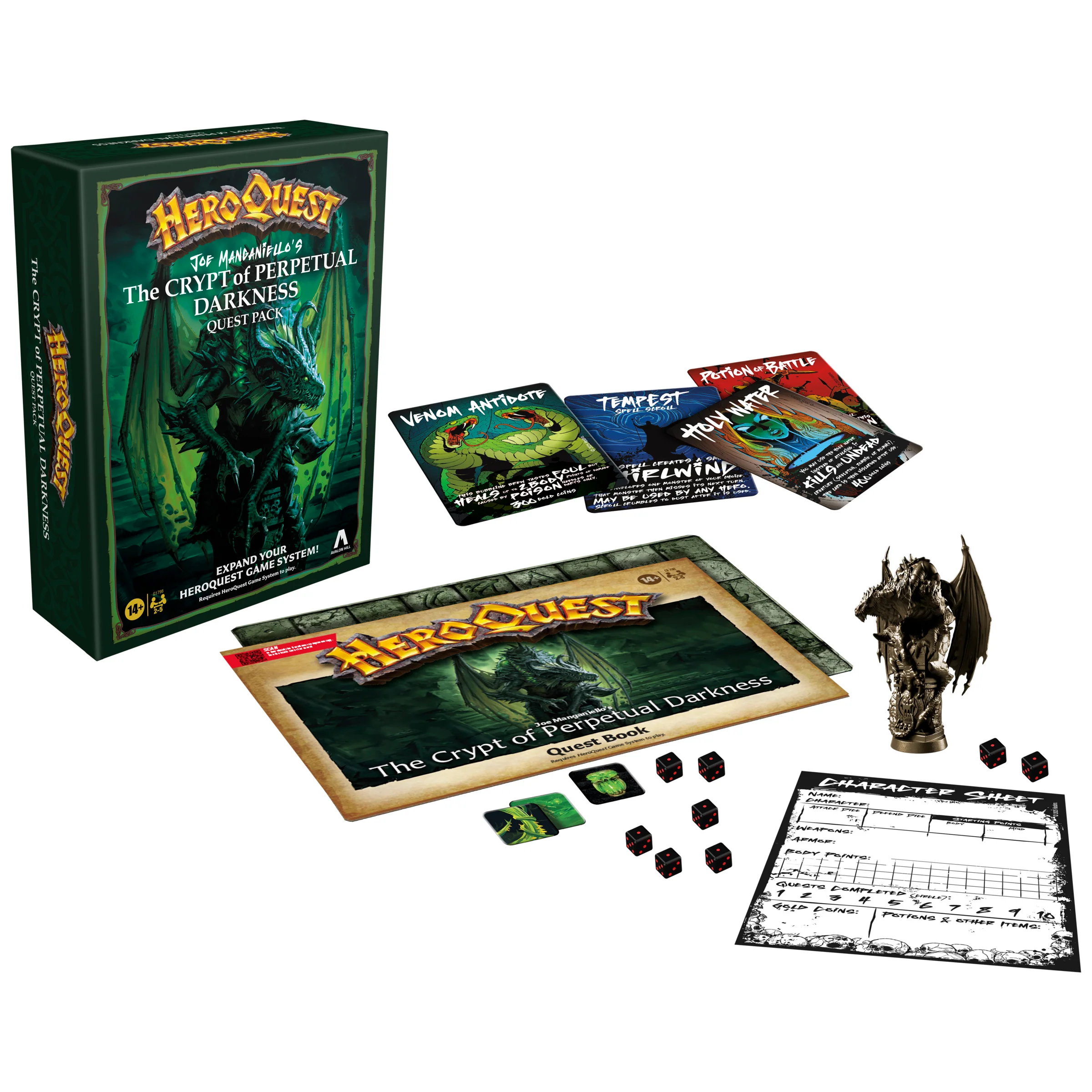 Hero Quest The Crypt of Perpetual Darkness Expansion Pack - Image 3