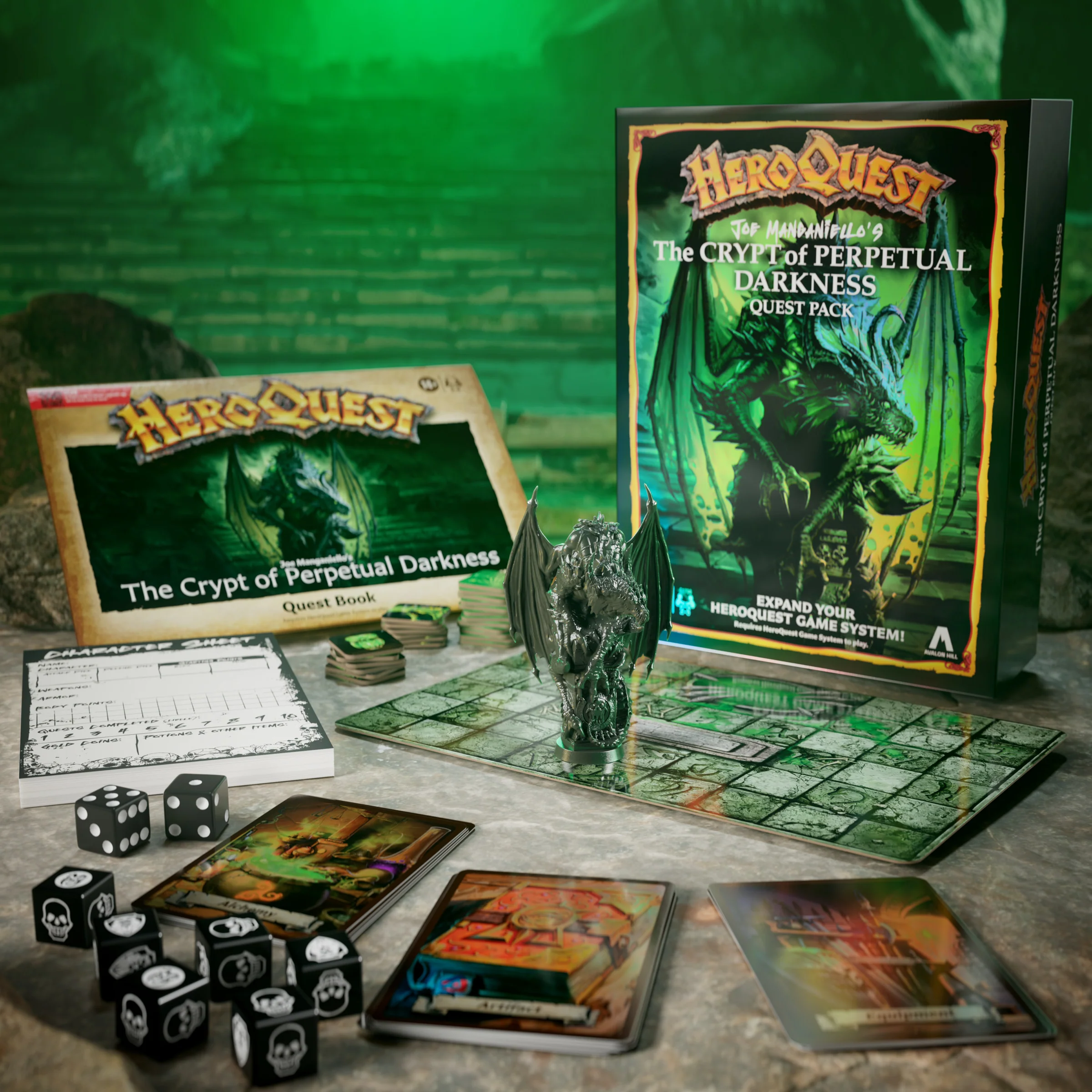 Hero Quest The Crypt of Perpetual Darkness Expansion Pack - Image 9