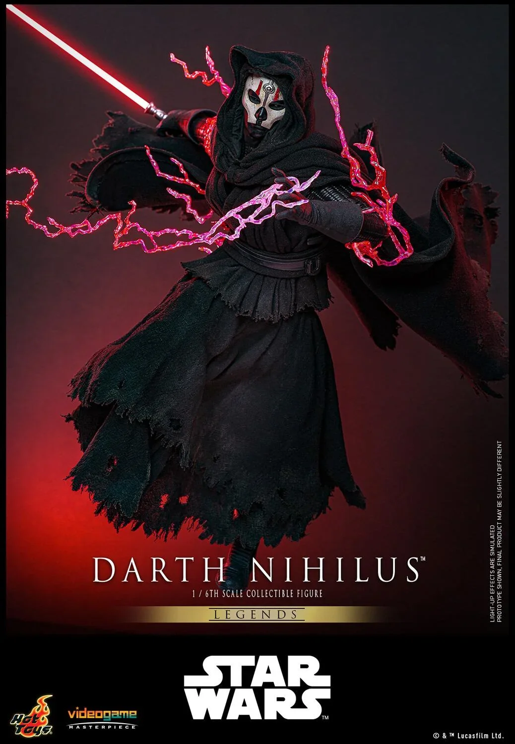 Hot Toys Star Wars Darth Nihilus 1/6 Scale Collectible Figure - Image 2