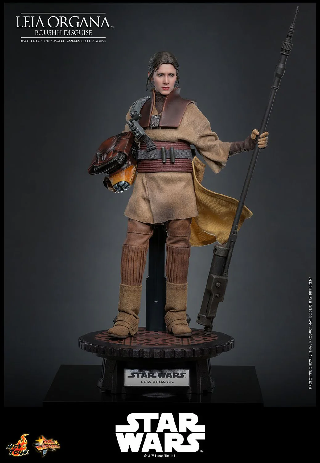 PRE-ORDER Hot Toys Star Wars Return of the Jedi Leia Organa in Boushh Disguise 1/6 Scale Collectible Figure IMPORT STOCK - Image 2