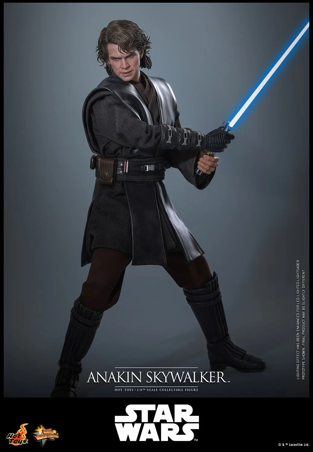 PRE-ORDER Hot Toys Star Wars Revenge of the Sith Anakin Skywalker MMS839 1/6 Scale Collectible Figure IMPORT STOCK - Image 3