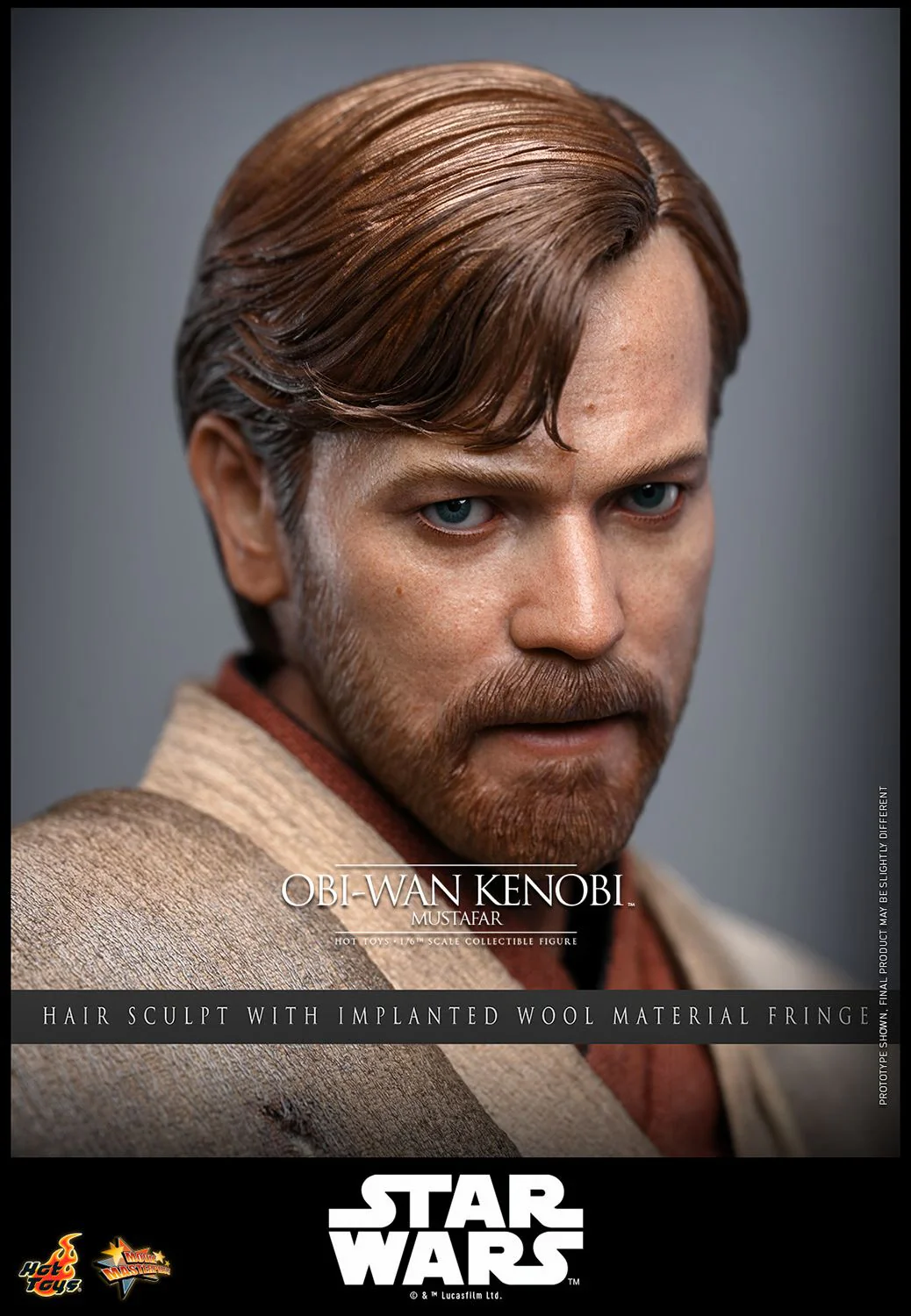 PRE-ORDER Hot Toys Star Wars Revenge of the Sith Obi Wan Kenobi (Mustafar) 1/6 Scale Collectible Figure IMPORT STOCK - Image 3