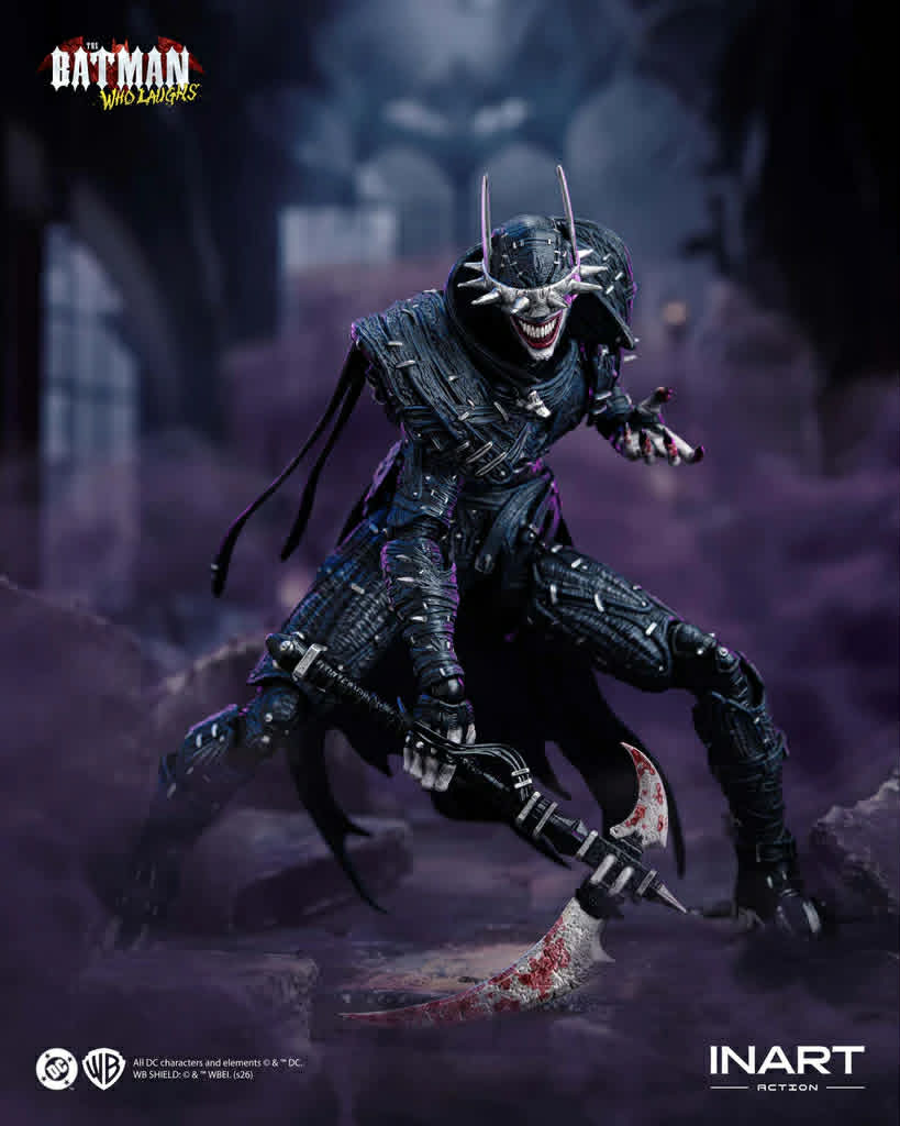 PRE ORDER InArt Dark Knights Metal The Batman Who Laughs Collectible Figure - Image 3
