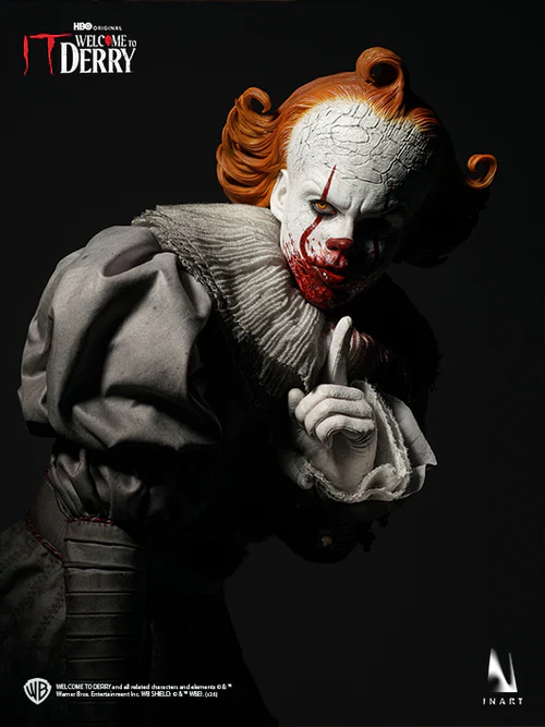 PRE ORDER InArt IT: Welcome To Derry Pennywise 1/6 Collectible Figure - Image 4