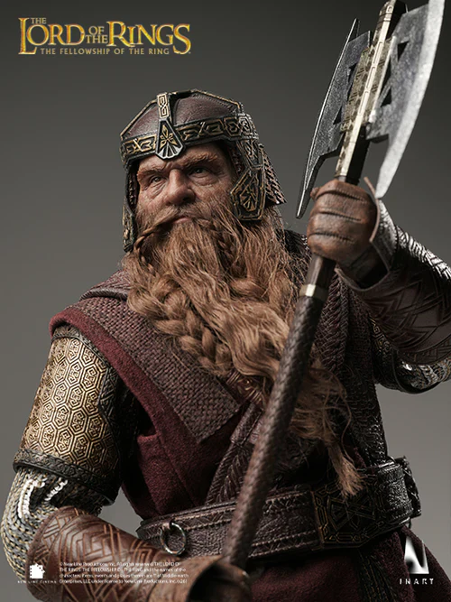 PRE-ORDER InArt Lord of the Rings Gimli 1/6 Scale Collectible Figure - Image 4