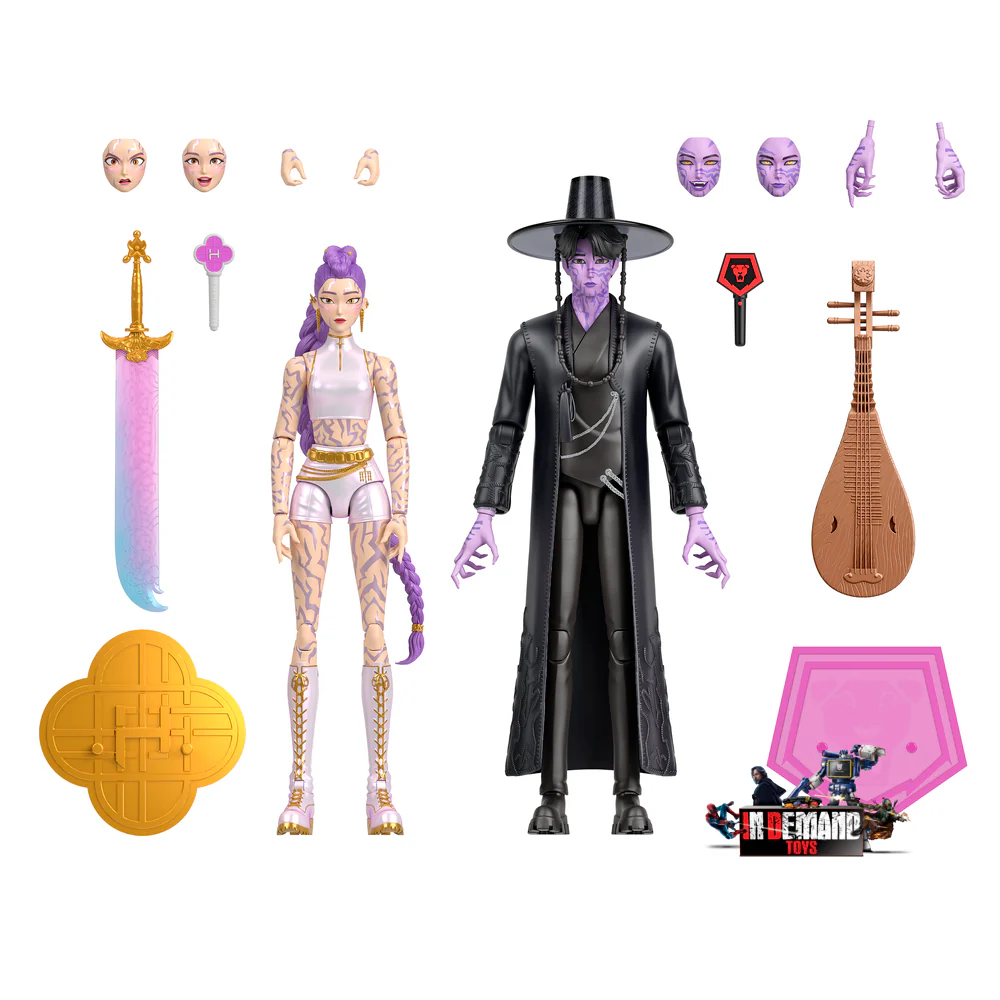 PRE-ORDER K-Pop Demon Hunters Core Figure 2 Pack Rumi & Juni Final Battle - Image 4