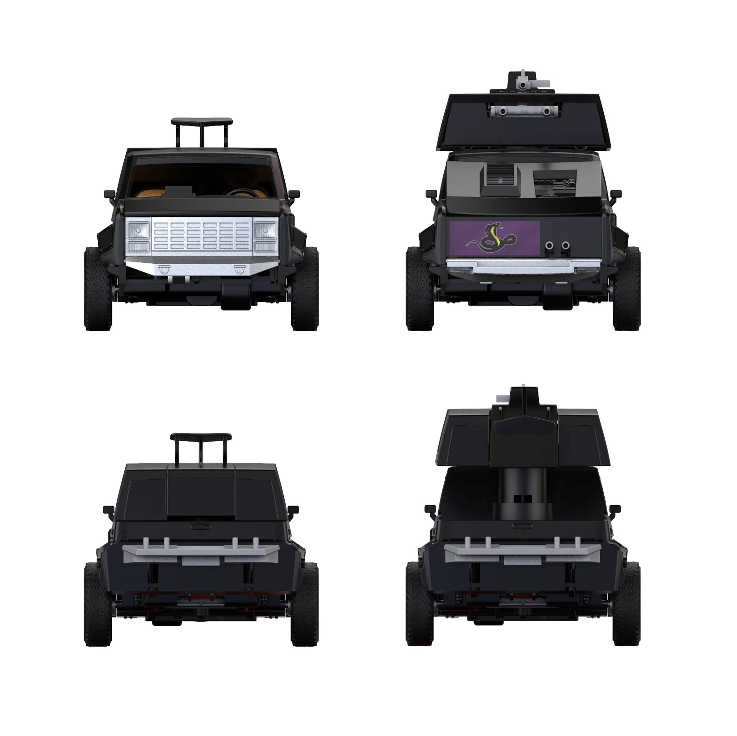PRE-ORDER M.A.S.K. Loyal Subjects Wave 2 AAV Armored Assault Vehicle & Cliff Dagger - Image 4
