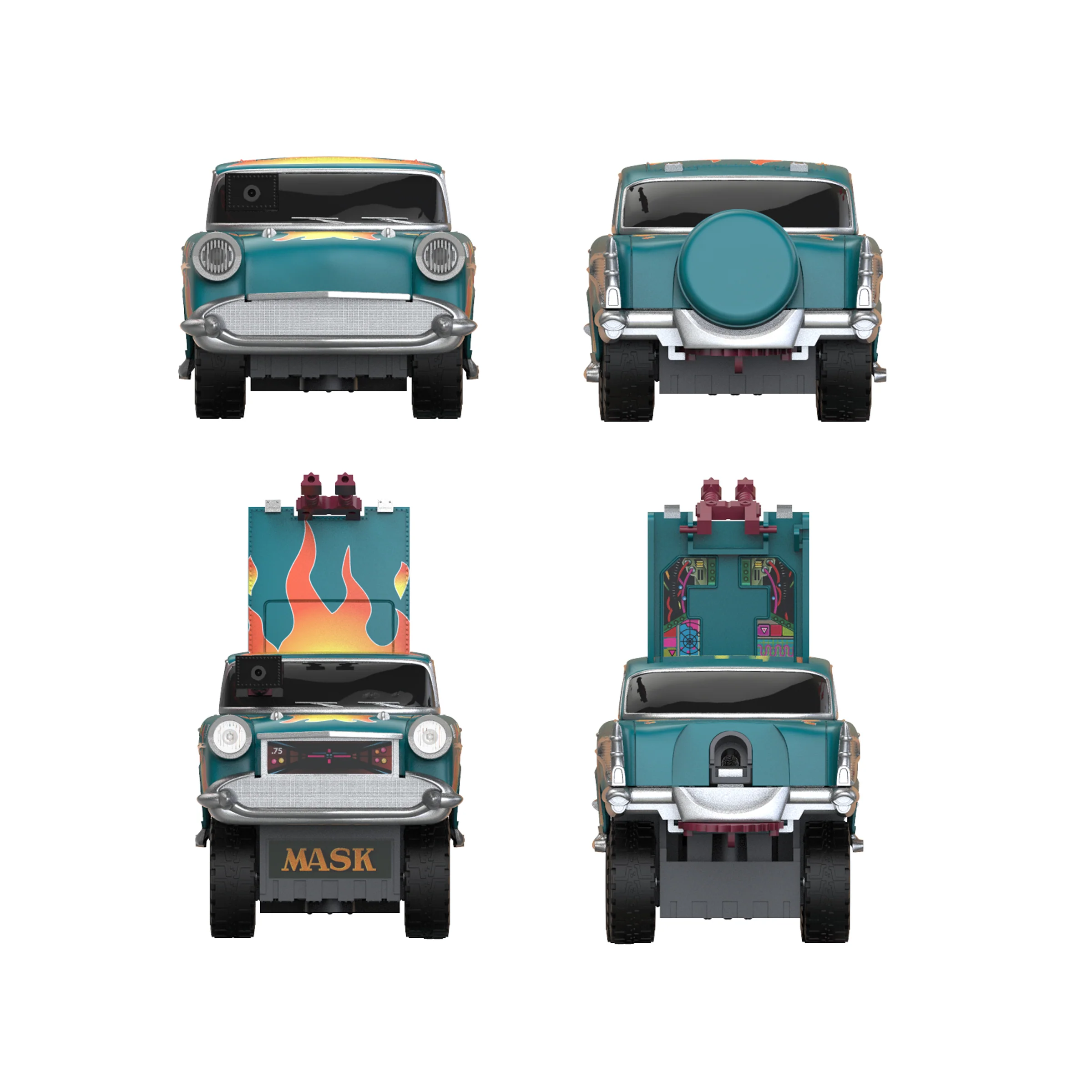 PRE-ORDER M.A.S.K. Loyal Subjects Wave 2 Hurricane & Hondo MacLean - Image 4