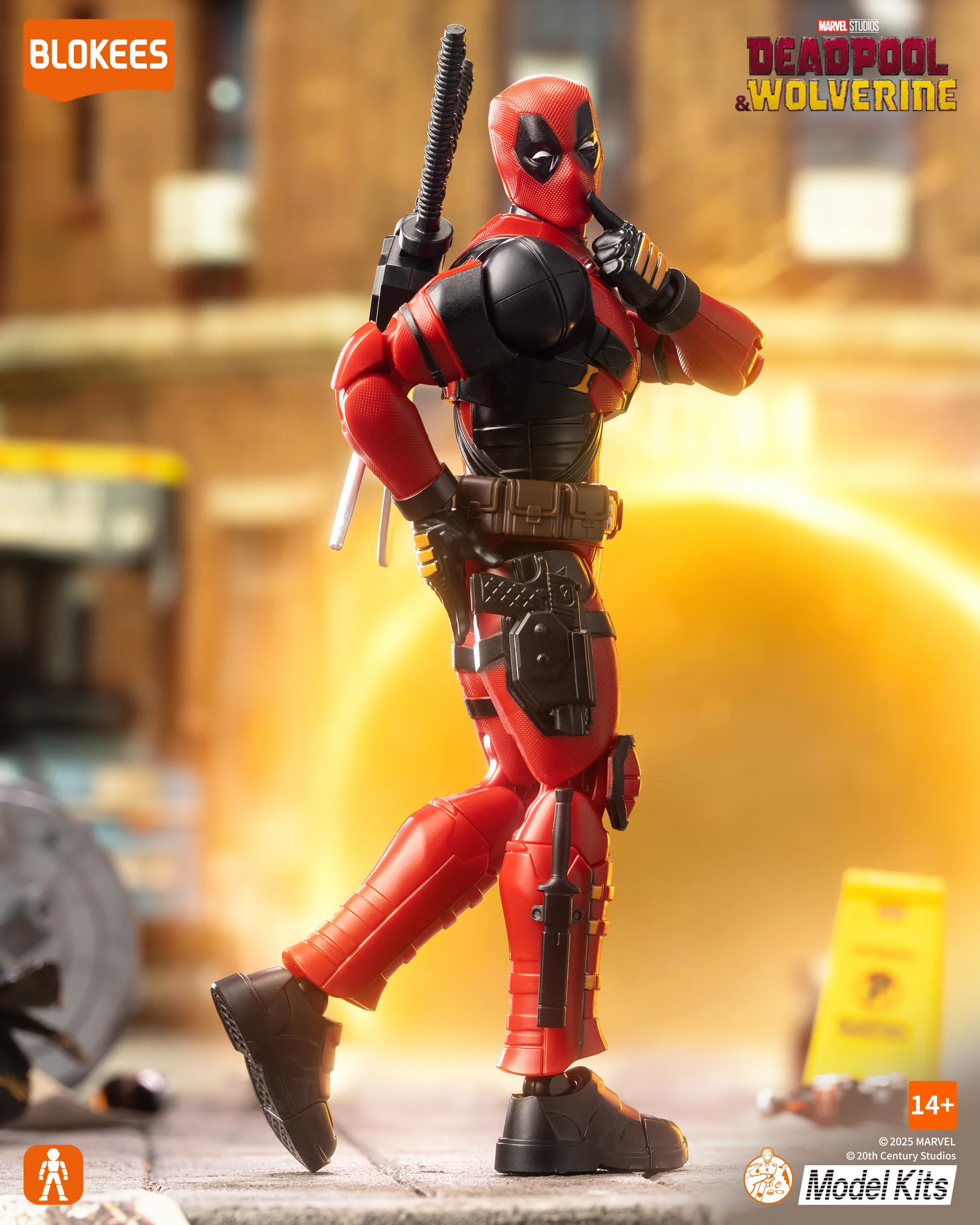 Marvel Deadpool & Wolverine Deadpool Champion Class CC04 Model Kit - Image 7