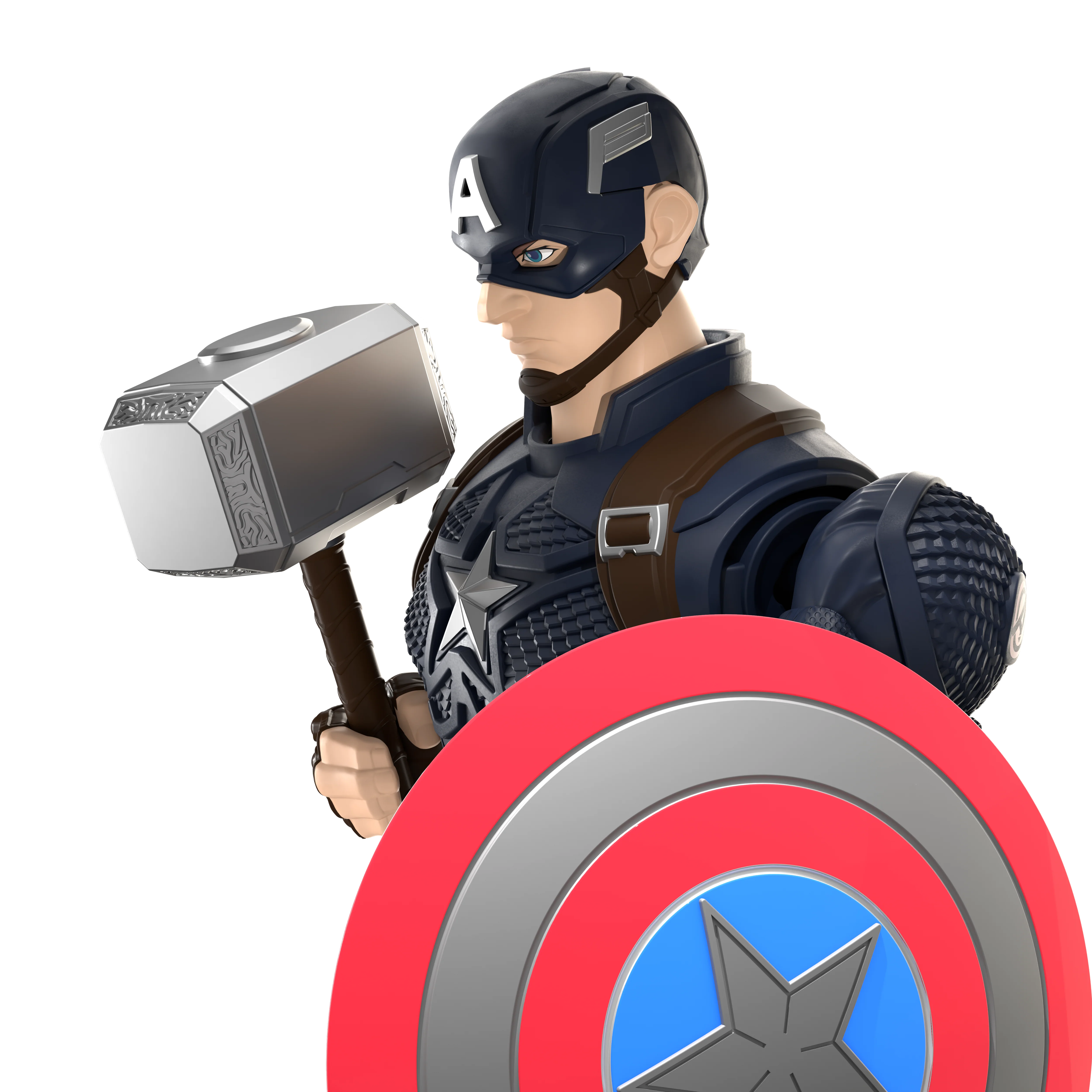 Marvel Infinity Saga Captain America Champion Class CC03 Model Kit - Image 11